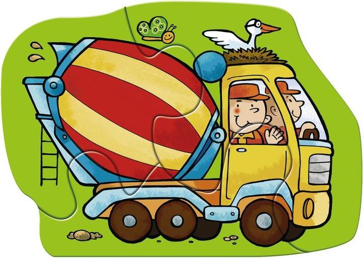 Image du produit Haba Premiers puzzles - chantier de construction (18 pièces)
