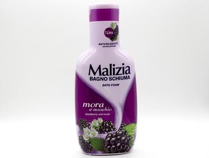 Actual product image Malizia Morra e Muschio Musk and Berries Bath Foam 1000ml (Bubble bath, 1000 ml)