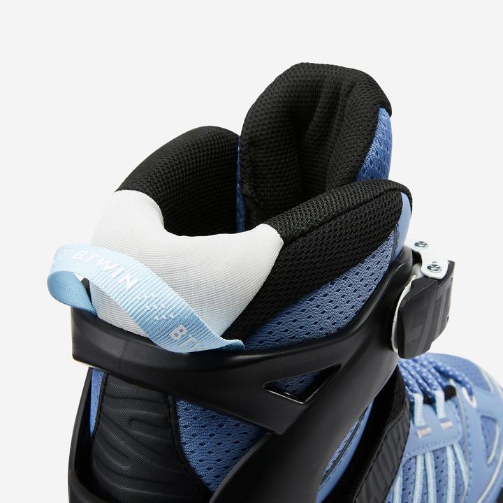 Immagine prodotto Oxelo Pattini fitness in linea Fit 5 Jr per bambini - Blu/Bianco (32, 35)