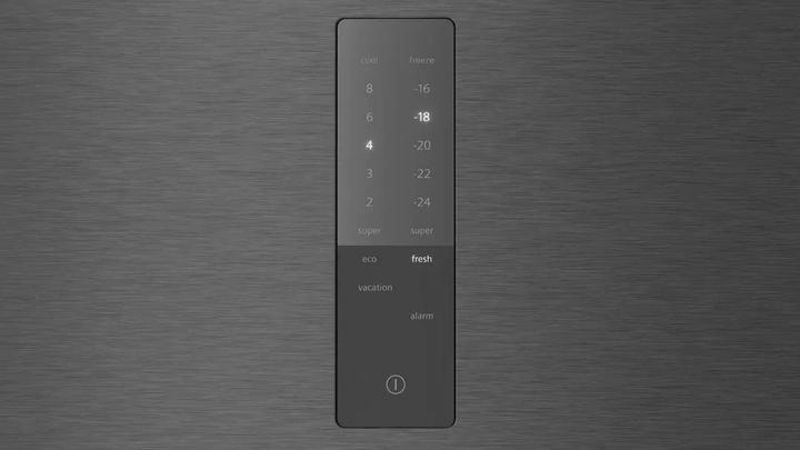 Actual product image Siemens iQ300, Free-standing fridge-freezer combination with bottom freezer compartment, 186 x 60 cm (321 l)