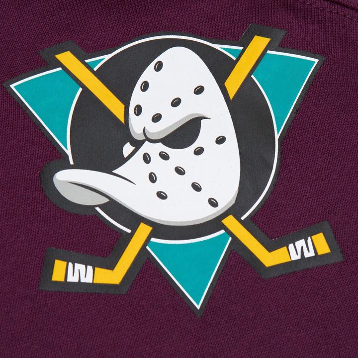 Immagine prodotto Mitchell & Ness Fleece BACKPRINT Pullover Anaheim Ducks - S (S)