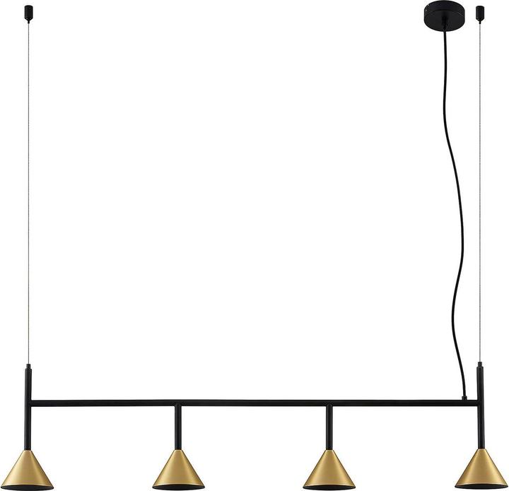 Lucande Kartio pendant light Brass (GU10)
