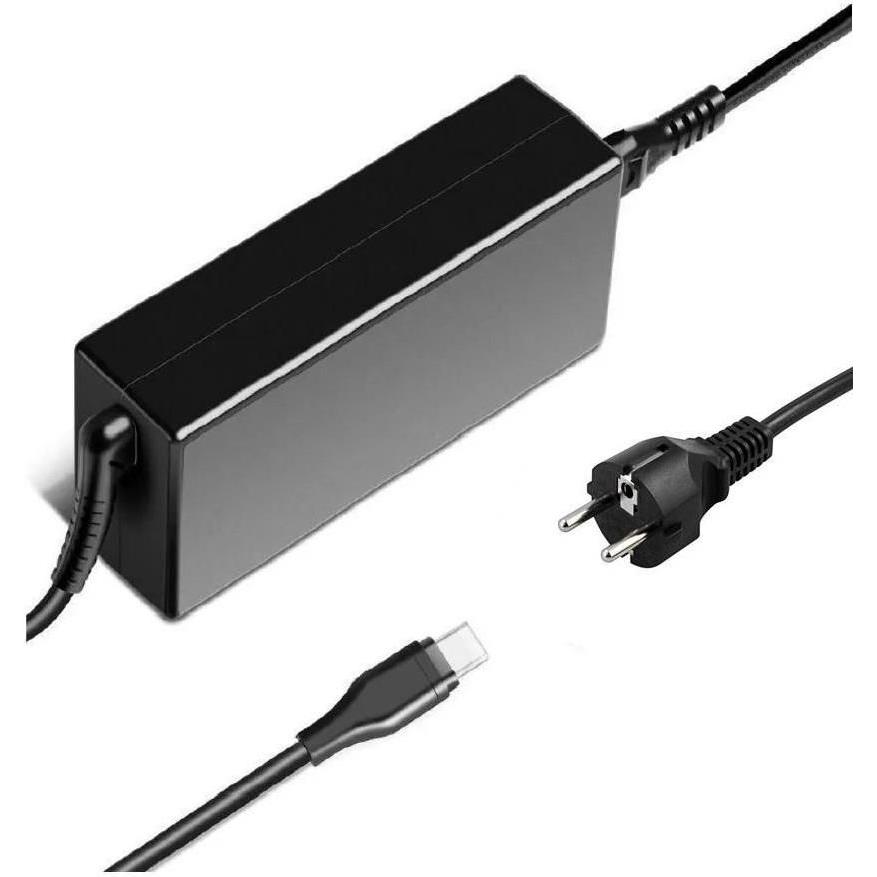 Thumbnail - CoreParts USB-C Power Adapter (45 W), Notebook Netzteil, Schwarz
