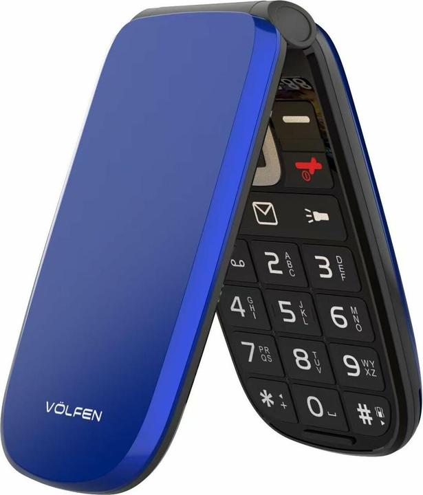 Produktbild Volfen Mobiltelefon für ältere Erwachsene ASTRO FLIP 48 MB 2,8" Blau 4G (2.80")