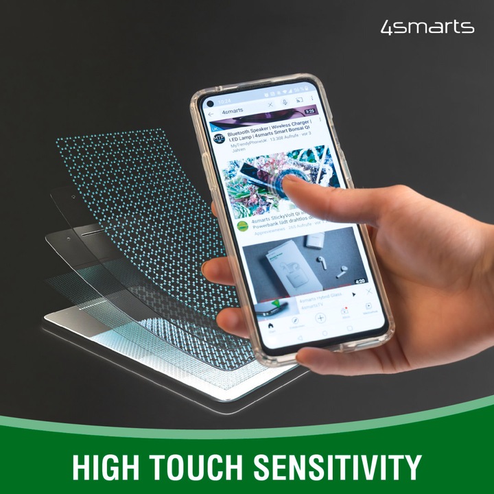 Actual product image 4smarts Second Glass X-Pro (1 Piece, Apple iPhone 13)