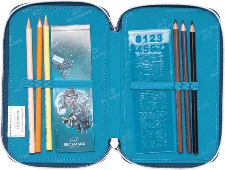 Image du produit Beckmann Trousse d'écolier Triple Ninja Maste