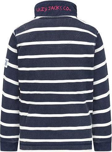 Image du produit Lazy Jacks - Sweat motif/style à rayures - Garçon (128)