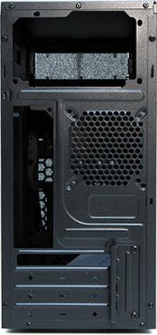 Actual product image ADJ CASE MINI-TOWER NO PSU BK MICROATX/ITX 1*USB2 1*USB3 (mATX, Mini-ITX)