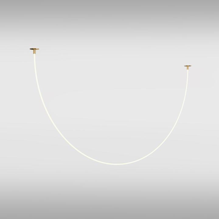 Produktbild Maytoni Tau LED Pendelleuchte, Hängeleuchte 40W Gold-Farbe Warmweiss (2200 lm)