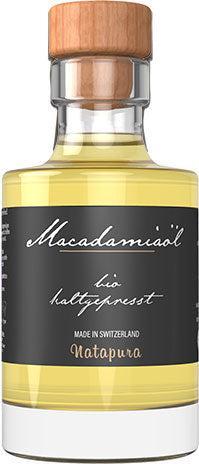 Image du produit Natapura Huile de macadamia certifiée bio (Huile pour le corps, 100 ml)