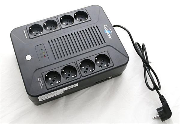 Produktbild Eurocase EA200PLUS 1000VA-EVO LINE INTERACTIVE, RJ11, USB data (1000 W, Line-Interaktiv USV)