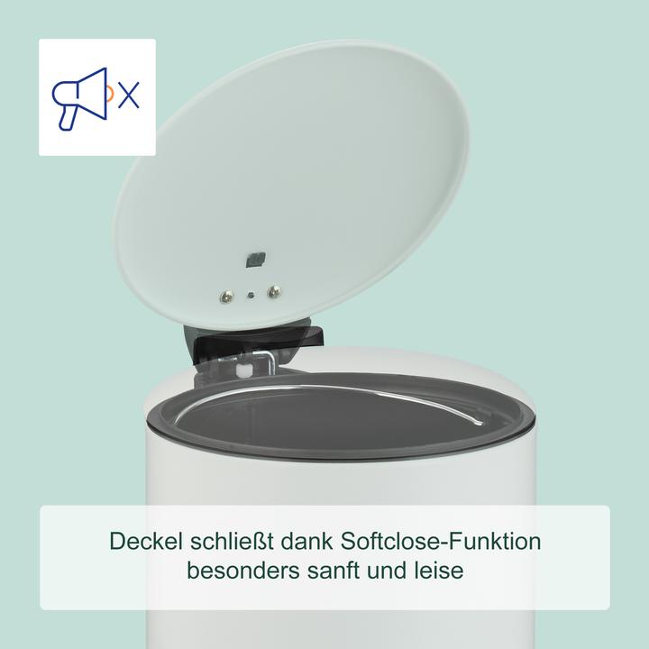 Produktbild Relaxdays Bad-Mülleimer (3 l)