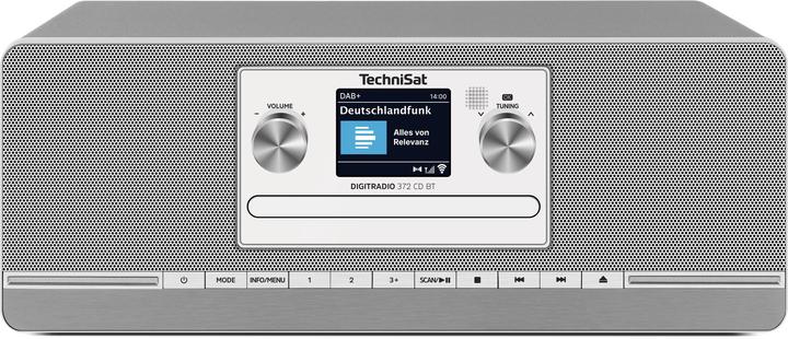 Actual product image TechniSat Technsat DigitRadio 372 CD BT silber (DAB+, FM, Bluetooth)