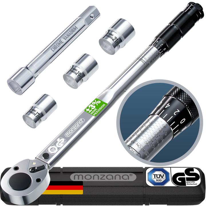 Actual product image Deuba Torque wrench (1/2", 40 Nm, 210 Nm)