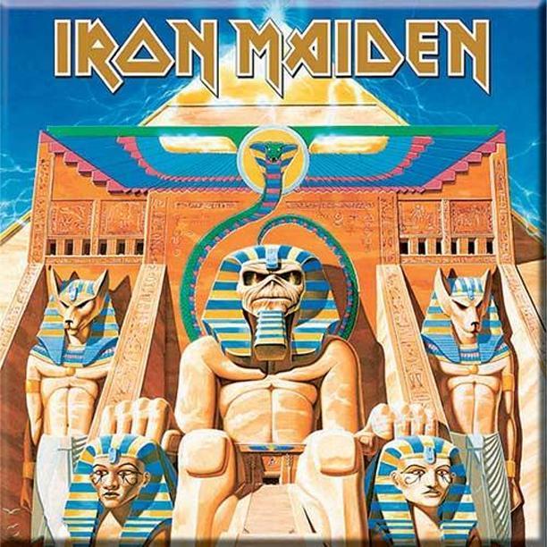 Iron Maiden Aimant pour réfrigérateur Powerslave