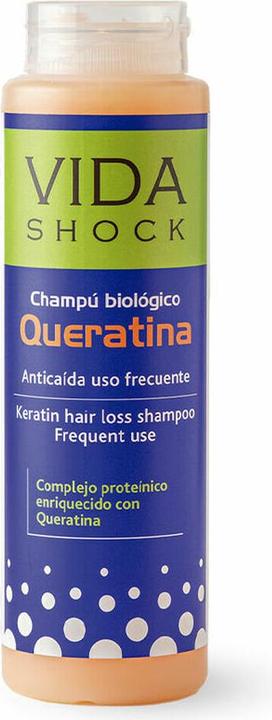 Image du produit Luxana VIDA SHOCK Shampooing à la kératine bio pour la perte de cheveux 300ml (300 ml, Shampoing liquide)
