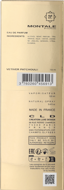 Produktbild Montale Vetiver Patchouli (Eau de Parfum, 100 ml)