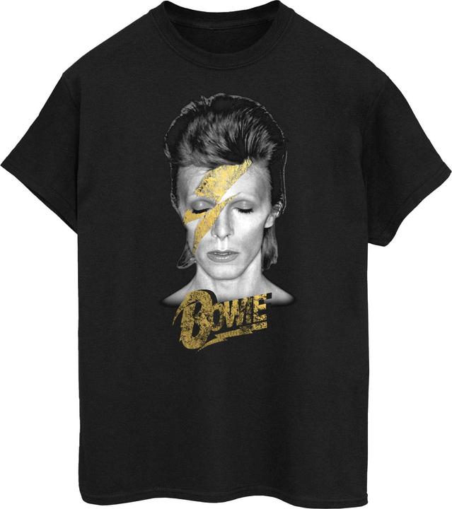 Produktbild David Bowie Aladdin Sane Gold Bolt TShirt (XXL)