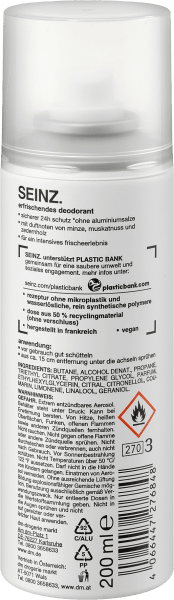 Produktbild dm Seinz. erfrischend (Spray, 200 ml)