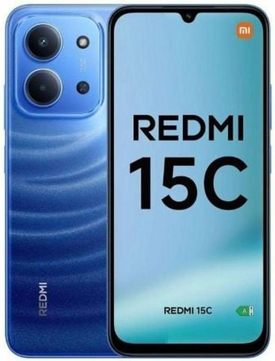 Productafbeelding Xiaomi Redmi 15C 4G 8+256GB blau / 6,9" / Android 15 (256 GB, Maanlichtblauw, 6.90", Dubbele SIM, 4G)