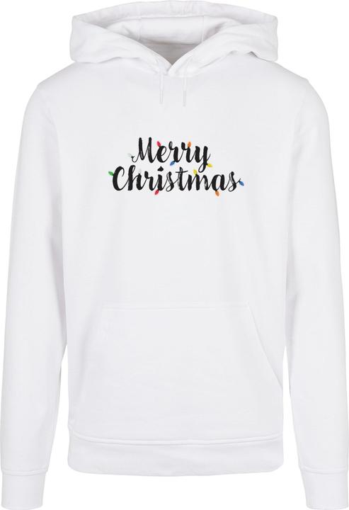 Actual product image Merchcode Ladies Merry Christmas Lights Box Tee - 111807 (M)