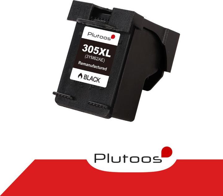 Produktbild Plutoos HP 305 XL Patrone XXL kompatibel, Black Original nur 4 ml (BK)