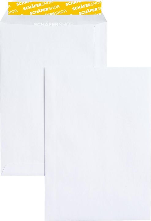 Actual product image Schäfer Shop Shipping bags white, without window (500 x)