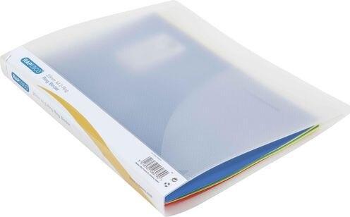 Actual product image Rapesco Ring binder, DIN A4, 2-ring mechanism, spine: 25 mm 2-ring O-mechanism, spine width: 25 mm (A4, 25 mm, 10 Piece)