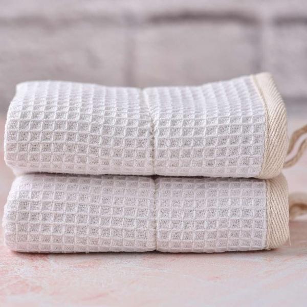 Immagine prodotto Jungle Culture Strofinacci riutilizzabili - bianchi - 100% sisal/cotone organico