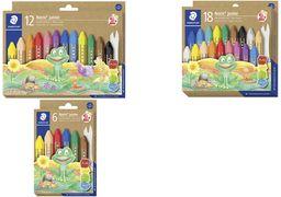 Produktbild Staedtler Wachsmalkreide 'Noris junior' (6 Farben, 6 x)