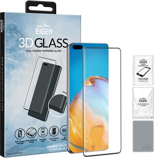 Actual product image Eiger Mountain Glass Clear Edge (1 pcs., Huawei P40 Pro)