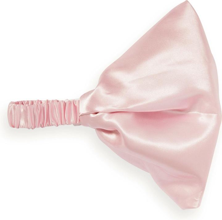 Revolution Haircare Cosmetic headband Satin Pink ( Curl Protector)