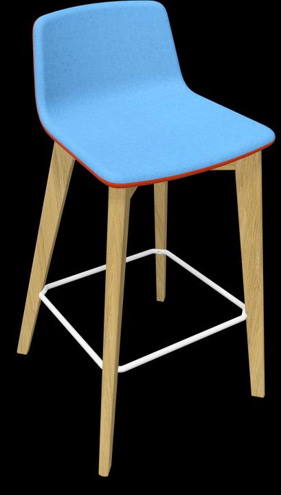 Immagine prodotto Narbutas Sgabello da bar Twist & Sit