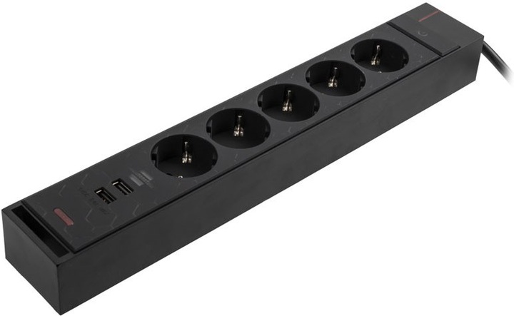 Produktbild Brennenstuhl Gaming Steckdosenleiste (5 x, CEE 7/5, 1.50 m)