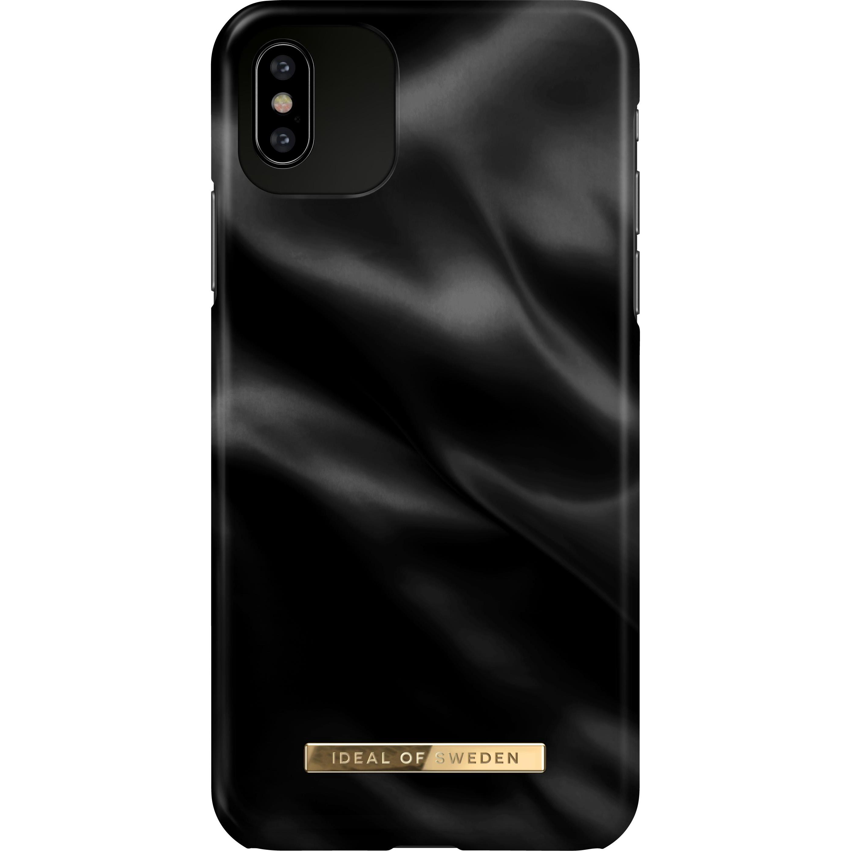 iDeal Of Sweden Designer Hard-Cover Black Satin (Apple iPhone 11 Pro Max), Smartphone Hülle, Schwarz
