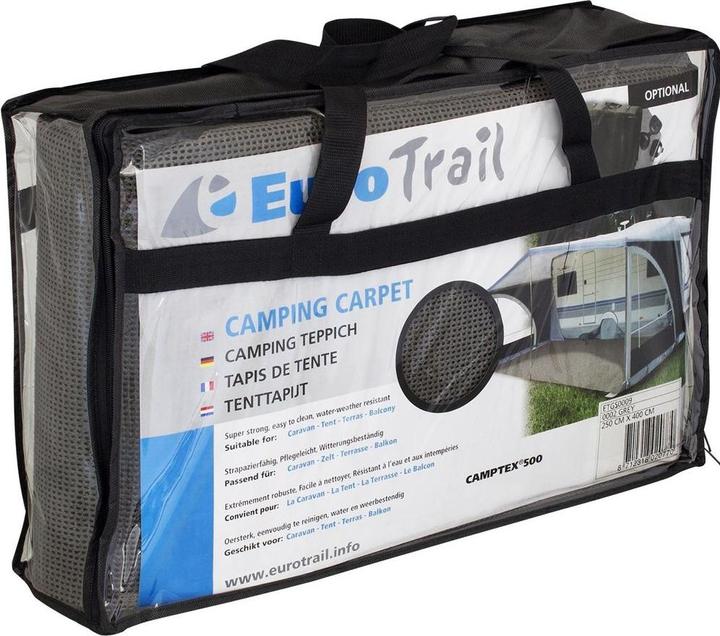 Actual product image Eurotrail CAMPTEX 500 Tent Carpet