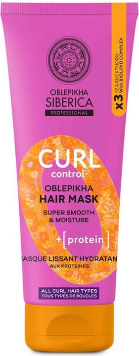 Actual product image Natura Siberica Face Mask with Proteins Curl Control (200 ml)