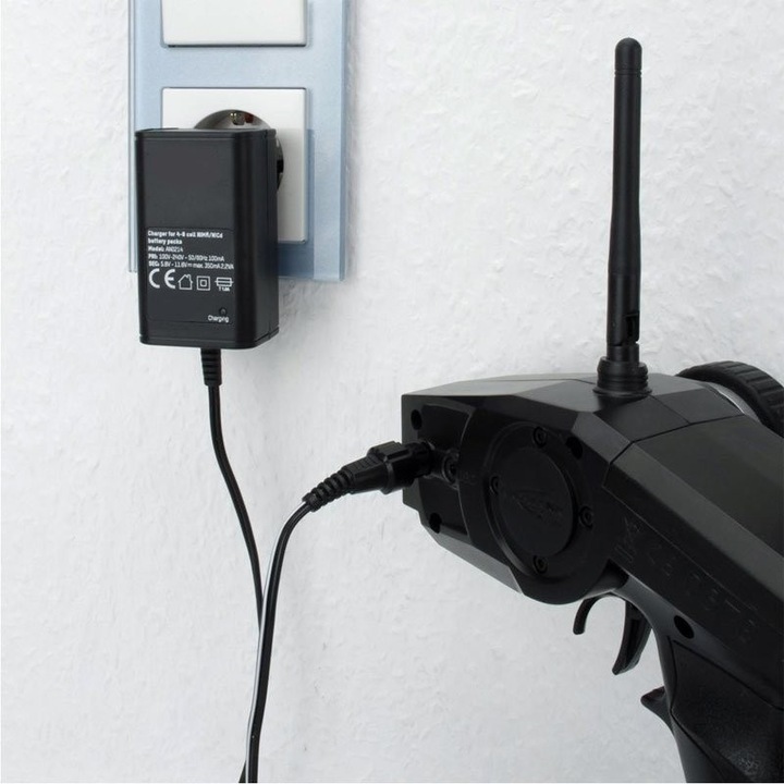 Actual product image AccuCell Quick charger suitable for Kärcher K55, K55 PET NiMH battery