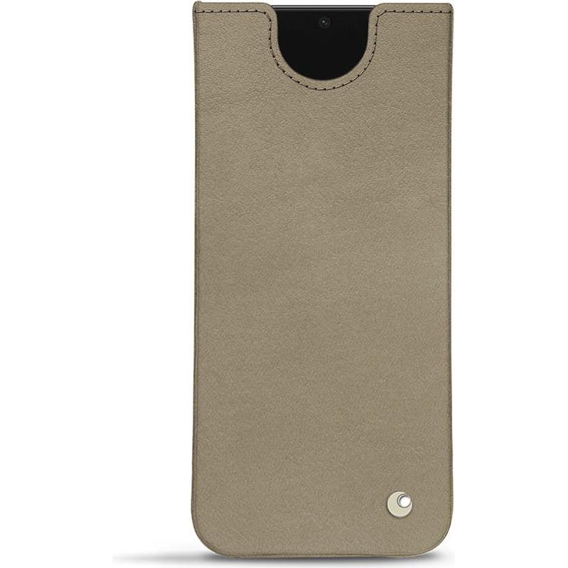 Noreve Lederschutzhülle (Samsung Galaxy S21+), Smartphone Hülle, Beige