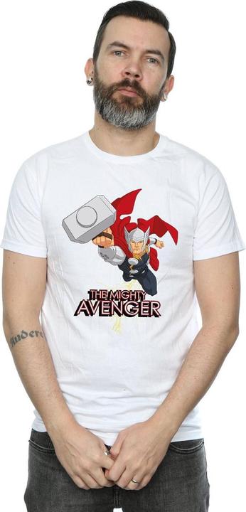 Actual product image Mens Thor The Mighty Avenger T-Shirt (XL)