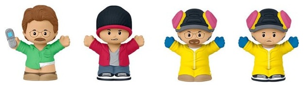 Actual product image Mattel Little Peaple Collector Breaking Bad HVG71