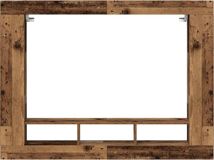 Actual product image VidaXL TV wall unit in reclaimed wood 152x22x113 cm (152 x 22 x 113 cm)