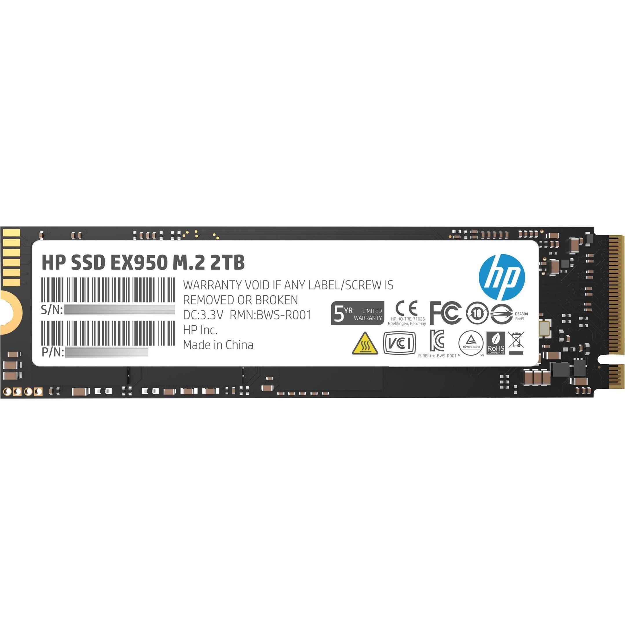 HP EX950 (2000 GB, M.2 2280), SSD