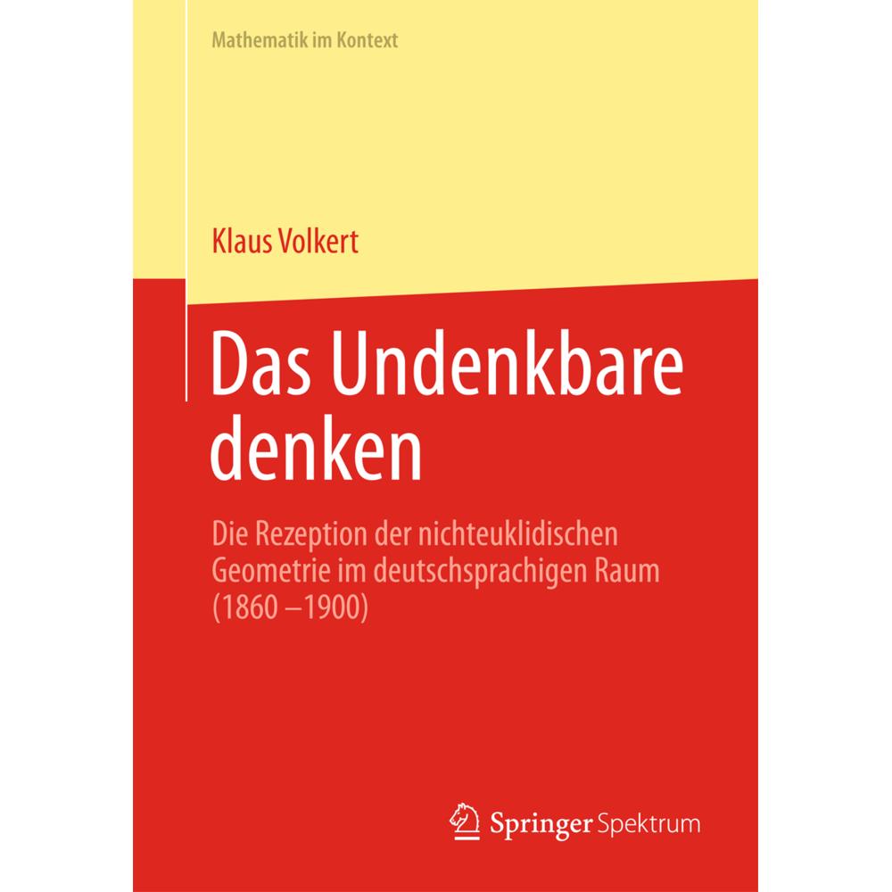 Das Undenkbare denken, Fachbücher von Klaus Volkert
