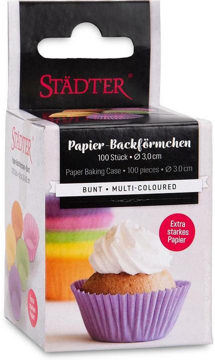 Produktbild Städter Papierbackförmchen Mini 100 Stk.