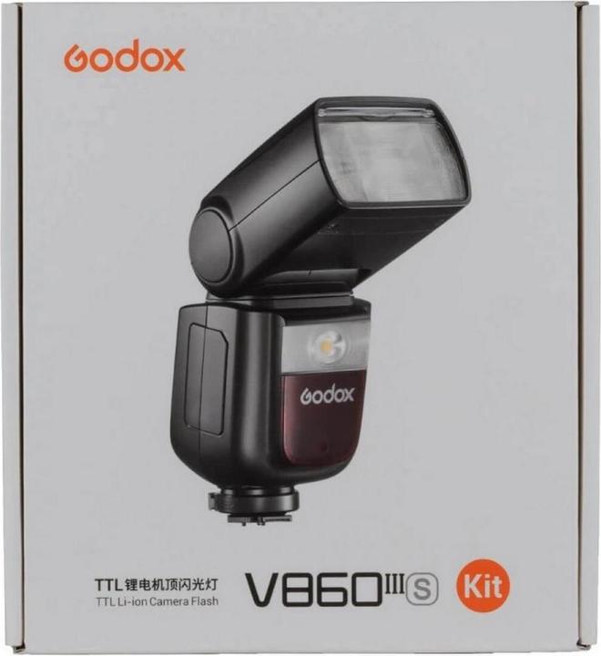Image du produit Godox V860III Aufsteckblitz mit TTL, Sony für Sony (Flash à monter, Sony)