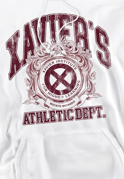 Actual product image Mens X-Men Athletic Dept Professor X Hoodie (S)
