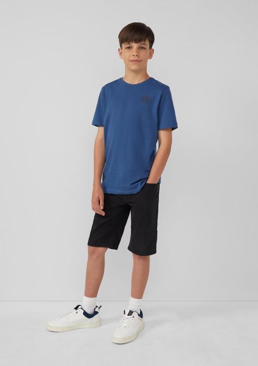 Produktbild S.Oliver T-Shirt Baumwoll-T-Shirt mit Front- und Rückenprint (158, 164)