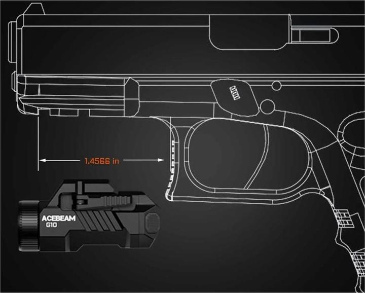 Immagine prodotto AceBeam G10 (6.80 cm, 600 lm)