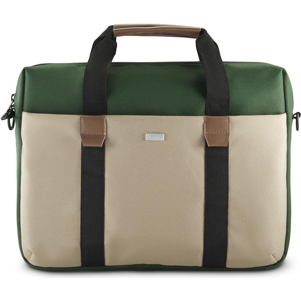 Hama Silvan", nachhaltig, von 34 - 36 cm (13,3"- 14,1 (14.10", Universal), Notebooktasche, Grün